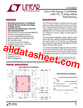 LTC4222IG型号图片