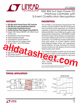 LTC4265IDE-PBF型号图片