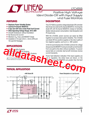 LTC4355IS-PBF型号图片