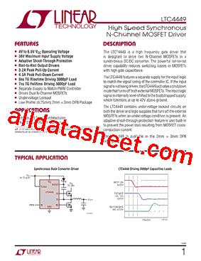 LTC4449IDCBPBF型号图片