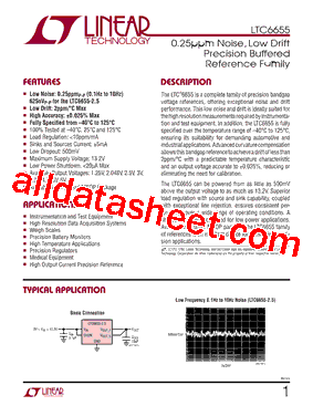 LTC6655CHMS8-1.25PBF型号图片