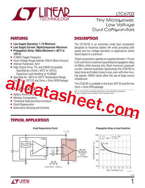LTC6702CDC-TRPBF型号图片