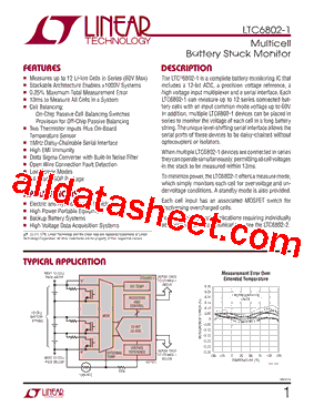 LTC6802-1型号图片