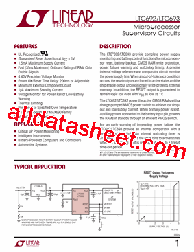 LTC693CS-PBF型号图片