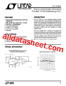 LTC7545ABN型号图片