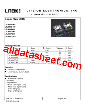 LTL914SHKS型号图片