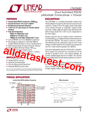 LTM2882CY-3-PBF型号图片