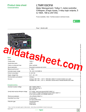 LTMR100CFM型号图片