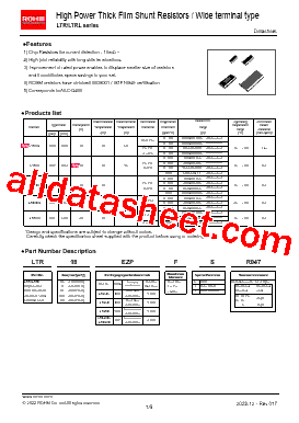 LTR10LEZPDLR047型号图片