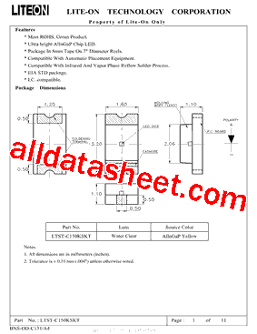 LTST-C150KSKT型号图片