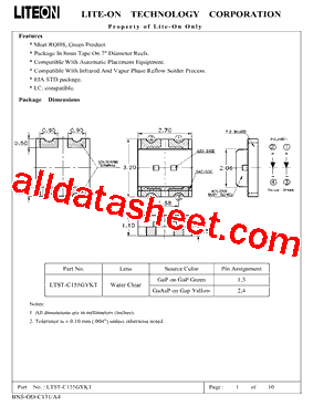 LTST-C155GYKT_14型号图片