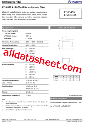 LTUCS455型号图片
