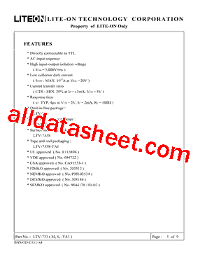 LTV-733型号图片