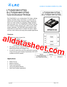 LTVS2018H12T5G型号图片