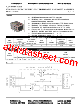 LU1T516-LF型号图片