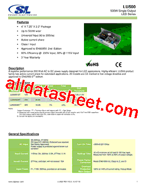 LU500S48T3型号图片