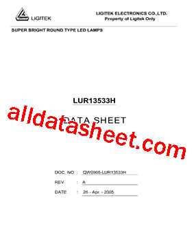 LUR13533H型号图片