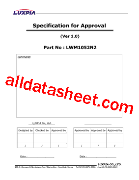 LWM1052N2型号图片