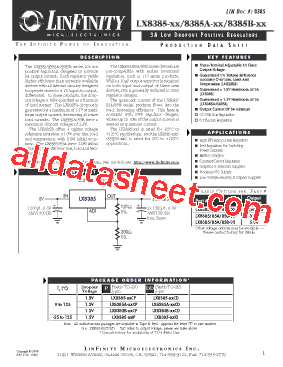 LX8385-05IP型号图片