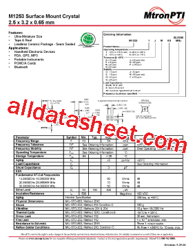 M12531DM型号图片