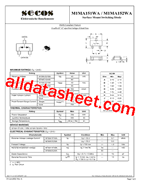 M1MA151WAT1G型号图片