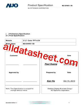 M215HW01VB型号图片