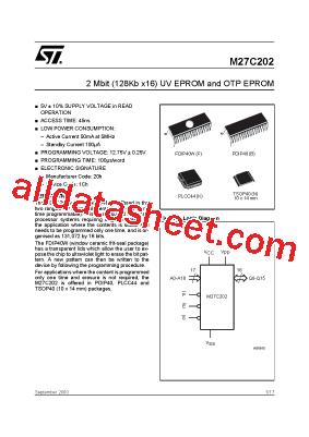 M27C202-120B3TR型号图片