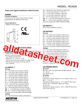 M2ADS-112-R/Q型号图片