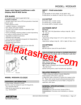 M2EAXR型号图片