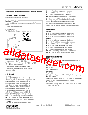 M2VF2-01-R2/CE型号图片