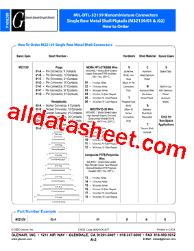 M32139-01-B13STS型号图片