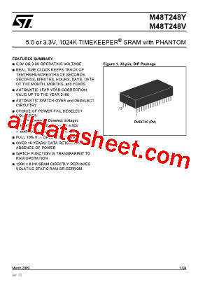 M48T248V-85PM1TR型号图片