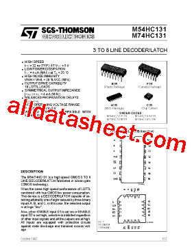 M54HC131型号图片