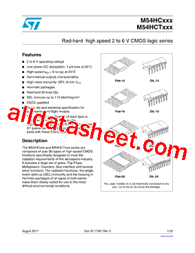 M54HC393D型号图片