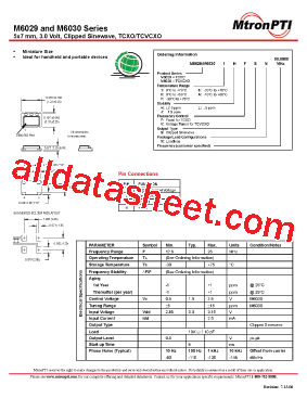 M6030FJVSN型号图片