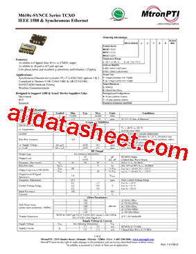 M610121FST型号图片