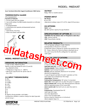 M6DXAT-3-R型号图片