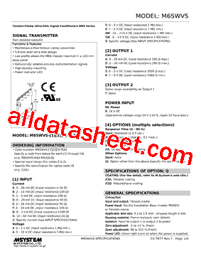 M6SWVS-0A-R/UL型号图片