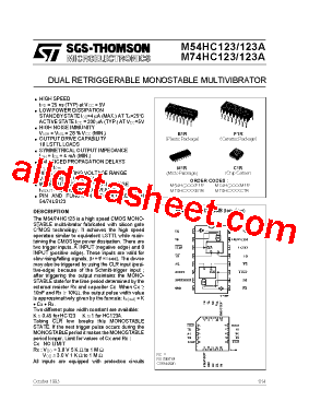 M74HC123AF1R型号图片