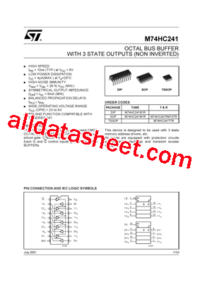 M74HC241B1R型号图片