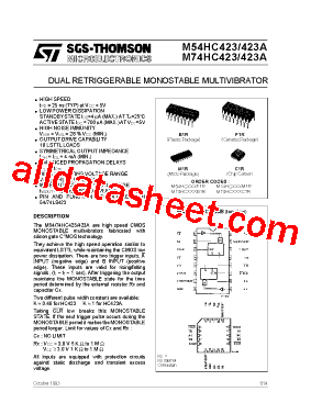 M74HC423M1R型号图片