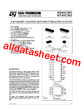 M74HC593型号图片
