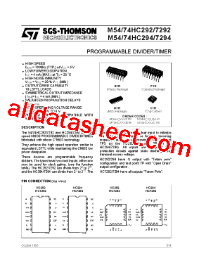 M74HC7292M1R型号图片