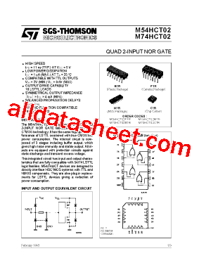 M74HCT02C1R型号图片