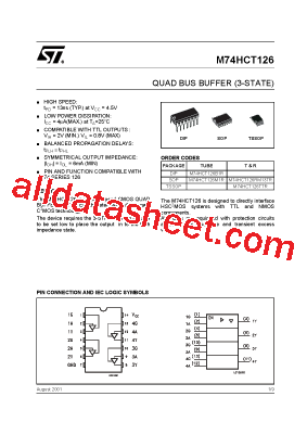 M74HCT126B1R型号图片