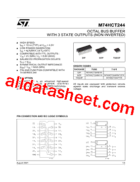 M74HCT244M1R型号图片