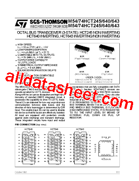 M74HCT245TTR型号图片