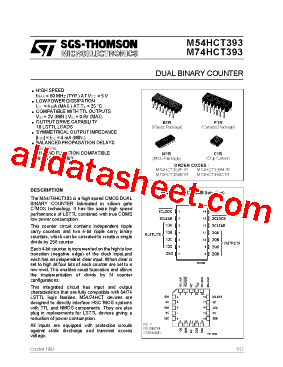 M74HCT393型号图片