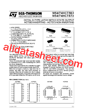 M74HCT563M1R型号图片