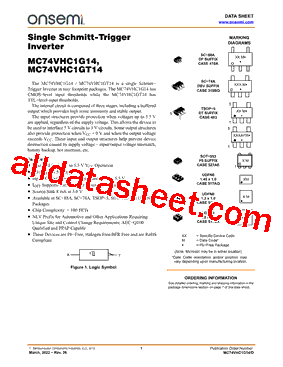 M74VHC1GT14DFT1G-L22038型号图片